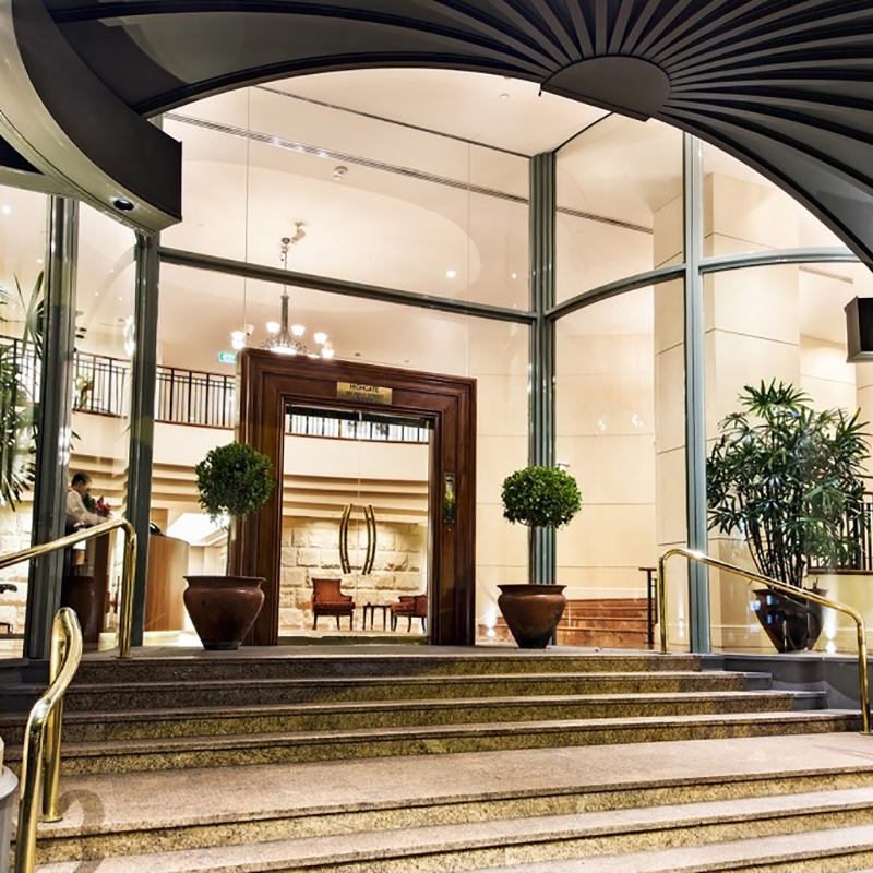 Elevated real estate photography example